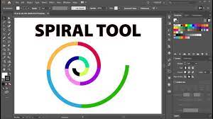 How To Use The Spiral Tool In Adobe Illustrator - Youtube