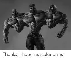 Thanks I Hate Muscular Arms Arms Meme On Me Me