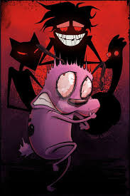Courage The Cowardly Dog By Taylor The Weird Deviantart Com On Deviantart Cartoon Art Classic Cartoon Network Shows Cartoon Wallpaper