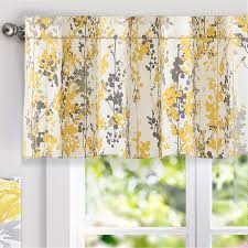 See more ideas about curtains, curtain valance, window coverings. Driftaway Leah Floral Blossom Ink Painting Window Valance 52 Width X 18 Length Overstock 20526825