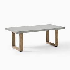 Concrete Outdoor Coffee Table Weathered Wood In 2020 Coffee Table Rectangle Outdoor Coffee Tables Coffee Table