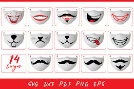25,000+ vectors, stock photos & psd files. Funny Face Mask Svg Bundle Pre Designed Illustrator Graphics Creative Market