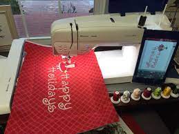 Use Built On Fonts And Embroidery Design On You Husqvarna Viking Designer Epic Husqvarna Viking Sewing Machines Viking Sewing Machine Husqvarna Sewing Machine