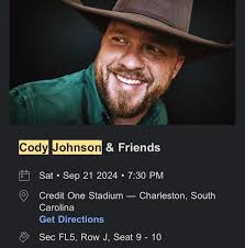 Tickets for sale to the crooner and cowboy tour