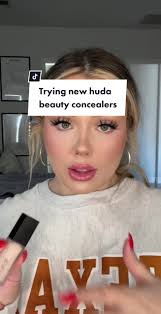 I actually love this huda beauty concealer 👀✨ #hudabeauty #makeuptutorial  #makeupfirstimpression #concealer