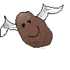 A pootatooooo flewwwww arouundndnnd my rooooom. Pixilart A Potato Flew Around My Room By Anonymous
