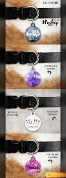 Desire Fx 3d Models Cm Round Pet Tag Mockup 1155586