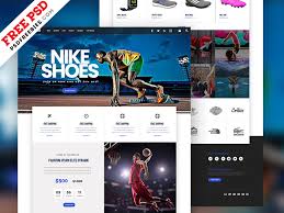 Using free sports website templates like this will not only give you a premium website look but also saves fitnessclub is the best free sports website template for those who want a visual storytelling design. Sports Store E Commerce Psd Template Uxfree Com
