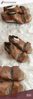 Mia Amore Wedge Sandals 6 5 Memory Foam Mia Shoes Memory Foam Sandals Wedge Sandals