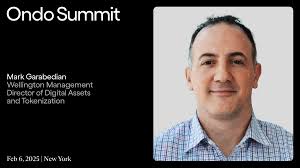 Don't miss Mark Garabedian, Director of Digital Assets and Tokenization  Strategy at Wellington Management, live at the Ondo Summit. Wellington, an  independent asset manager with over $1.3T in AUM, is shaping its