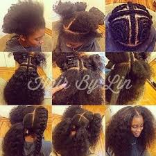 When styling, give extra attention to the natural hair at the hairline. 10 Winter Protective Hairstyles For 4c Natural Hair Coils And Glory