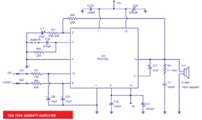 St microelectronics tda7294 | amplifier. Tl494 Class D Amplifier Circuit 500w Amplifier Solderingmind Com