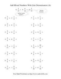 Find the lowest common denominator step 2: Fractions Worksheets