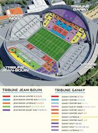 Marseille Stadium Map Stade Velodrome Seating Map