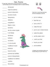 Free Printable Spanish Worksheet Reflexive Verbs Habits Routine Daily Everyday Vocabulary Hygiene Phra Spanish Reflexive Verbs Reflexive Verbs Learning Spanish
