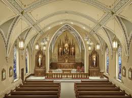 Gallery For Simple Catholic Church Interior Church Interior Church Architecture Modern Church