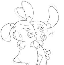 Printable pokemon coloring pages pdf for kids. Plusle Minun 3 Pokemon Amino