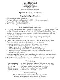 sample resume format