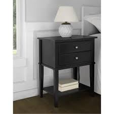 Dmitry 2 Drawer End Table Side Table With Storage End Tables End Tables With Storage