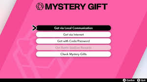 Choose themed games for both indoor and outdoor fun. Pokemon Sword Shield Mystery Gift