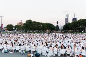 The way it goes together is pretty interesting; Diner En Blanc To Announce 2019 Event Date At Preview Party Phillyvoice