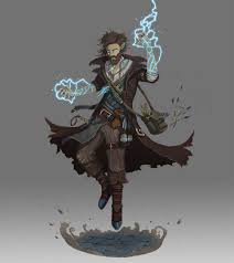 Art] Half-elf Storm Sorcerer : rDnD