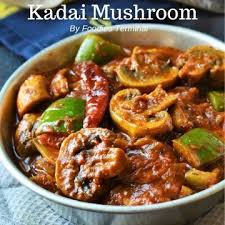 Kadai Mushroom Kadai Mushroom Gravy Video Foodies Terminal Recipe Mushroom Recipes Indian Mushroom Recipes Stuffed Mushrooms