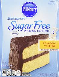 Remove half the mixture from the mixing bowl and place in another bowl; Amazon Com Pillsbury Moist Supreme Sugar Free Classic Yellow Cake Mix 16 Ounce Pack Of 6 Grocery Gourmet Food