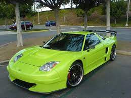 List of 2018 model vehicles offered in green colors. Nsx Prime Nsx Tuner Cars Lime Green
