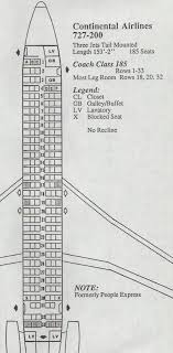 23 Ageless Continental Express Jet Seating Chart