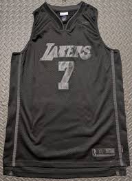 Get vintage looks with los angeles lakers hardwood classics jerseys and shirts at fanatics. Men S Pre Owned Reebok Lakers Black Jersey 7 Odom Size Xl Limited Edition Reebok Losangeleslakers Laker Jersey Basketballj La Lakers Jersey Jersey Lakers