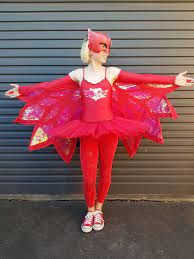 Image of pj mask kostum pj masks costumes 2019 12 19. Easy Diy Pj Masks Owlette Wings No Sew Or Basic Sew 2 Method Tutorial Now Thats Peachy