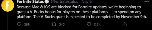 Of course, not everything you find on the internet is real. Free Fortnite V Bucks Epic Games Granting Ios And Mac Players V Bucks Fortnite Insider
