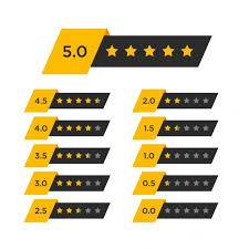 Use the esrb video game ratings guide to understand how the rating system works and how to use it to select appropriate video games and apps for your family. Free Vector Star Rating With Numbers