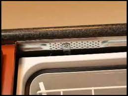 First, place dishwasher in its cavity and level it. Dishwasher Under Granite Countertop Online Shopping