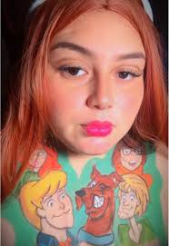 Scooby dos papá- mi caricatura favorita #scoobydoo #maquillaje #makeup  #daphne #vilma #shaggy #bodypaint