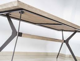 Esstisch Eiche Tischplatte Tisch Massiv Eiche Gestell Metall Masse 220 X 100 Cm Esstisch Eiche Tisch Esstisch