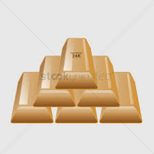 Gold bars or gold bullion 3d animation of a lot of gold ingots v1 4k. A Stack Of Gold Bars Vector Image 1281233 Stockunlimited