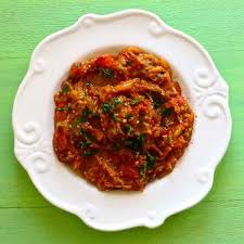 Zaalouk Is A Moroccan Salad Known Throughout North Africa That Is Often Prepared With Eggplant And Which Accomp Moroccan Salad Moroccan Cooking Moroccan Food