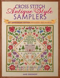 Cross Stitch Antique Style Samplers With Brand New Charts