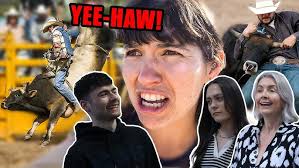 European Reacts to Her FIRST American RODEO