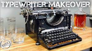 Diy Antique Restoration // Remington Typewriter Restore - Youtube