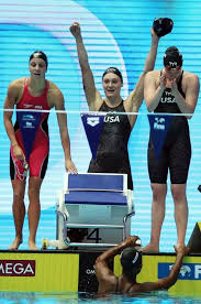This article includes the world record progression for the 4×100 metres medley relay, and it shows the chronological history of world record times in that competitive swimming event. Swimming Swimming U S Set World Record Claim Women S 4x100m Medley Relay Gold World