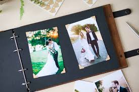 ✓ das romantische geschenk für die hochzeit mit ganz persönlicher note. Vintage Fotoalbum Aus Holz Mit Gravur 3d Baum