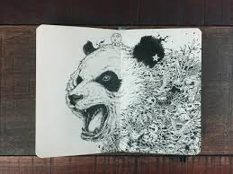 Pour les élèves, c'est une façon de montrer la géométrique sous un autre angle et de créer une motivation. Kerby Rosanes Opens Up His Fantastical Sketchbooks