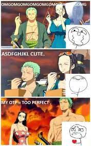 Zorobin Zoro And Robin One Piece Funny One Piece Manga