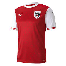 Von allen fußball mannschaften der 1. Puma Osterreich Herren Em Heim Trikot Rot Weiss Fussball Shop