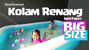Selain itu anda juga bisa membeli kolam renang anak balon. Kolam Renang Anak Bestway Inflatable Kids Pools Youtube