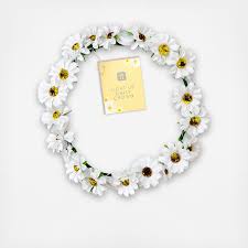Talking Tables Boho Bride Light Up Floral Crown Zola