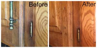 get grease off kitchen cabinets easy